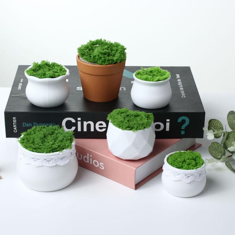 Bonsai Garden Ornaments - 5Pcs Creative Balcony Fake Flowers Garden