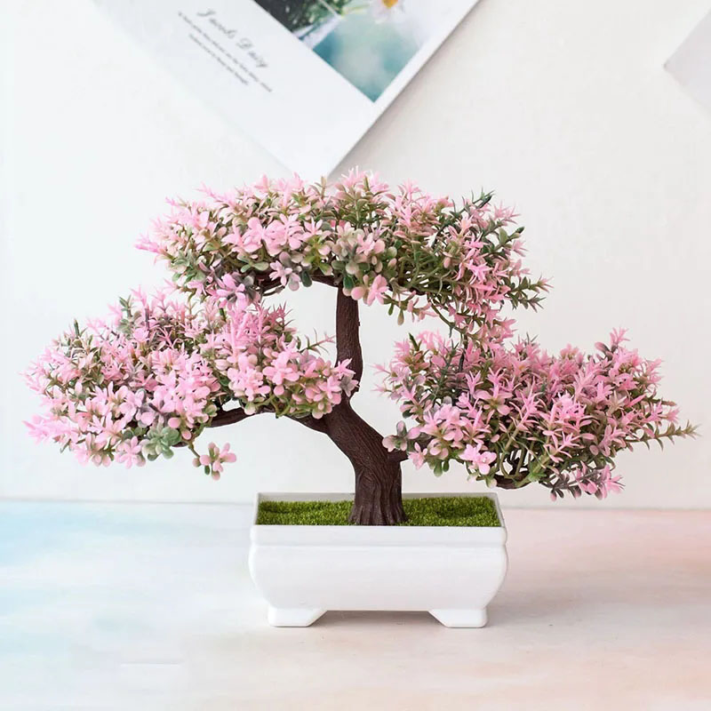 Bonsai Garden Sushi - Artificial Plants Bonsai Fake Plant Flowers