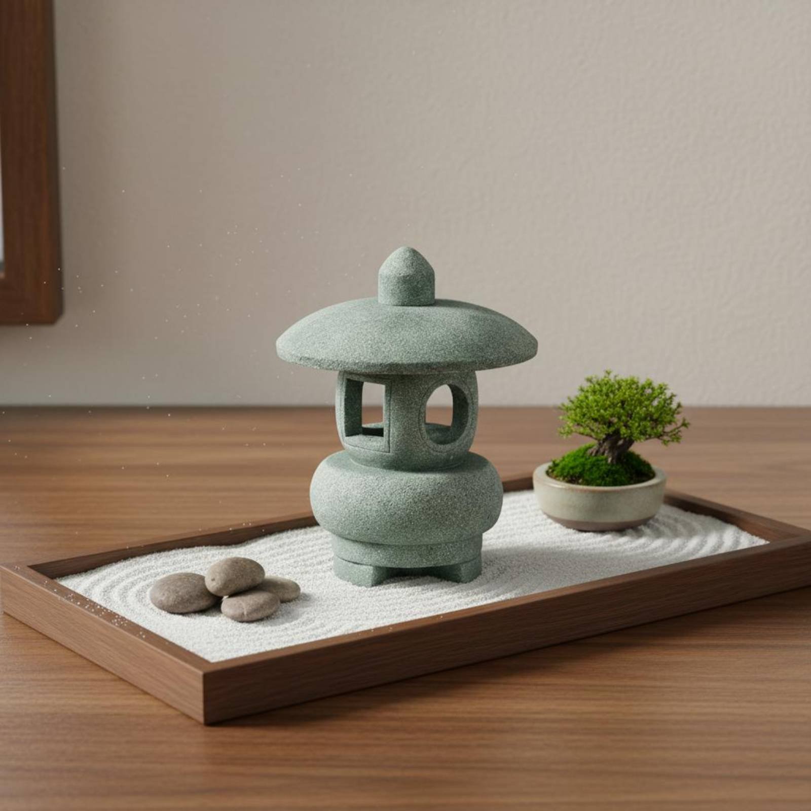 Miniature Stone Lantern Antiqu - Bonsai Garden Ornaments review and price