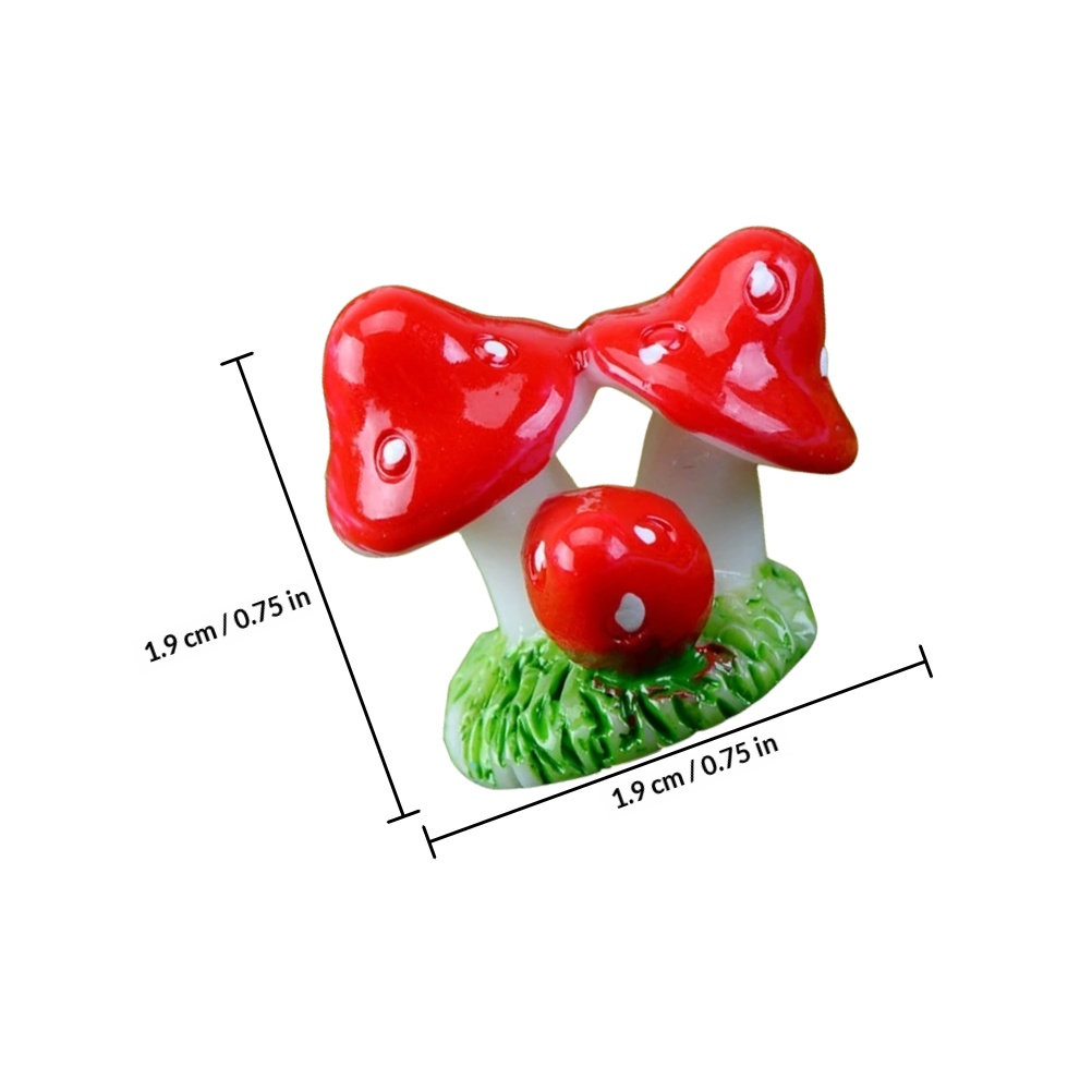 20Pcs Miniature Mushroom Decor - Bonsai Garden Desk review and price