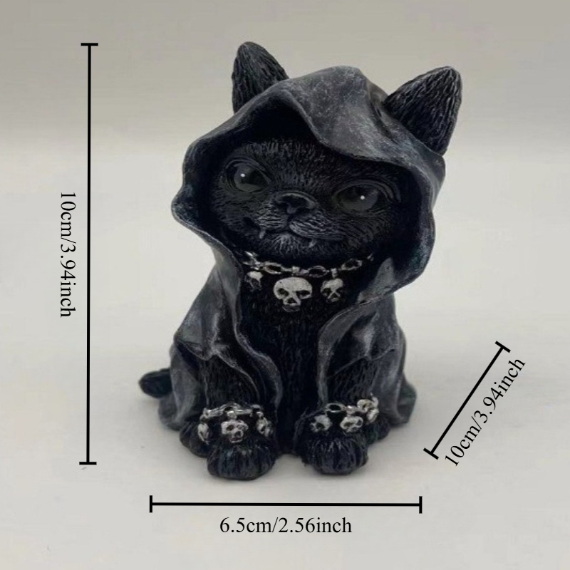 Halloween Magic Cat Resin Craf - Bonsai Garden Desk review and price