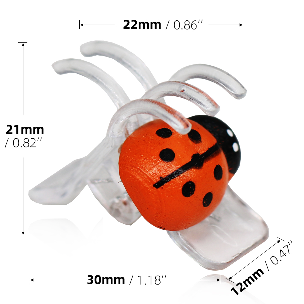 10-800PCS Ladybird Orchid Clip - Bonsai Garden Ornaments review and price