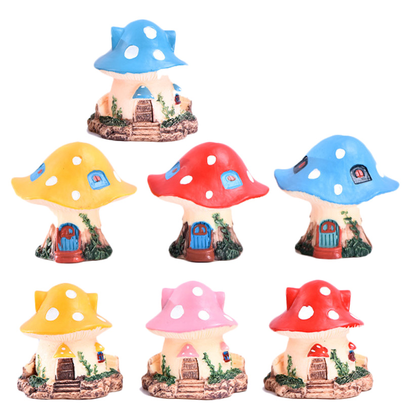 1PC Kawaii Garden Mini Mushroo - Bonsai Garden World review and price