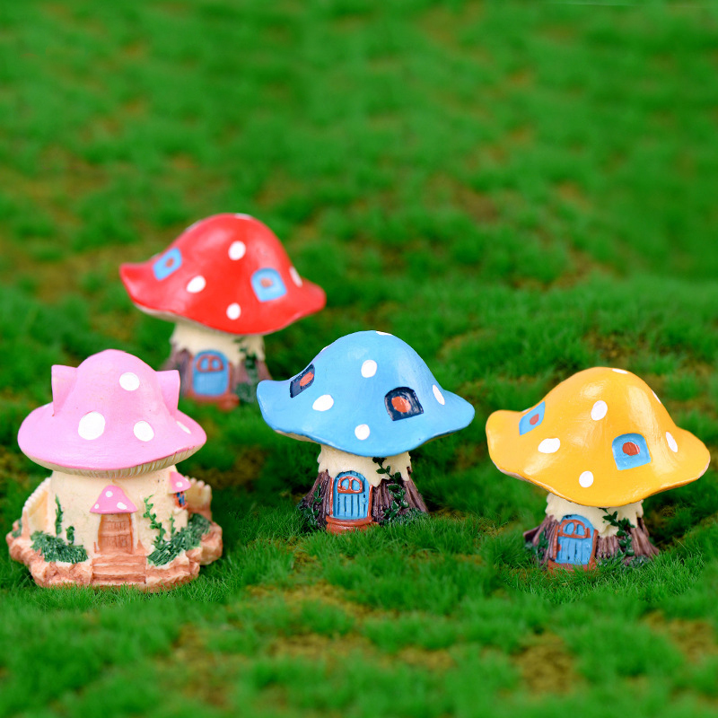 1PC Kawaii Garden Mini Mushroo - Bonsai Garden World review and price