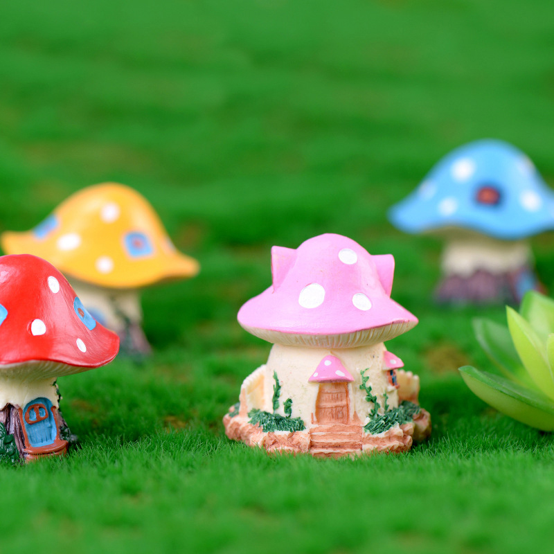 1PC Kawaii Garden Mini Mushroo - Bonsai Garden World review and price
