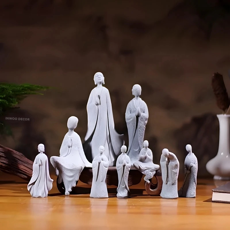Stone Buddha Statue Little Mon - Bonsai Garden Desk review and price