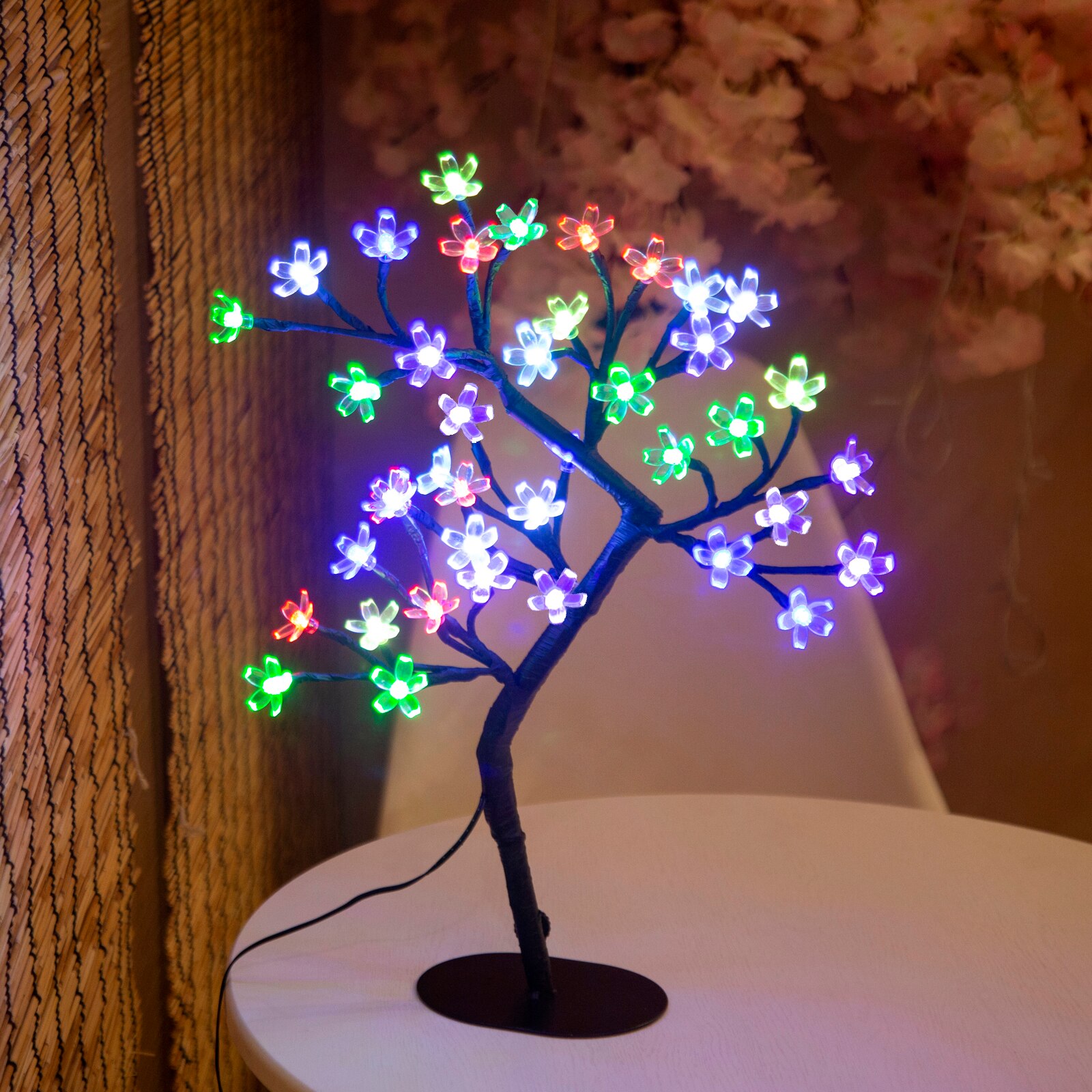 Cherry Blossom Tree Light,17in - Bonsai Garden Sushi review and price