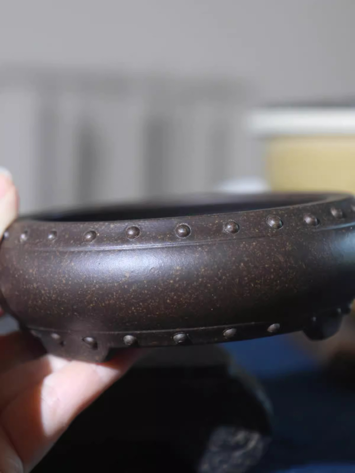 Ceramic Circle Bonsai Pot, Mad - Mini Bonsai Zen Garden review and price