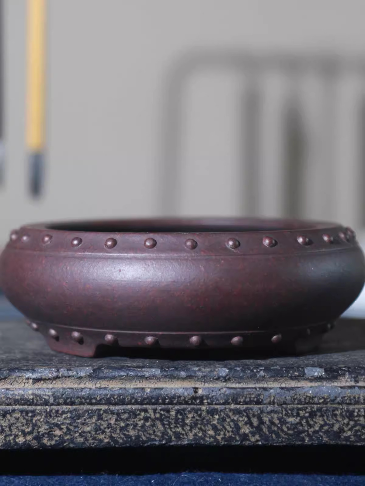 Ceramic Circle Bonsai Pot, Mad - Mini Bonsai Zen Garden review and price
