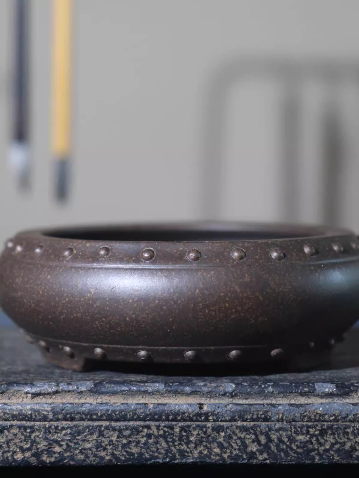 Ceramic Circle Bonsai Pot, Mad - Mini Bonsai Zen Garden review and price