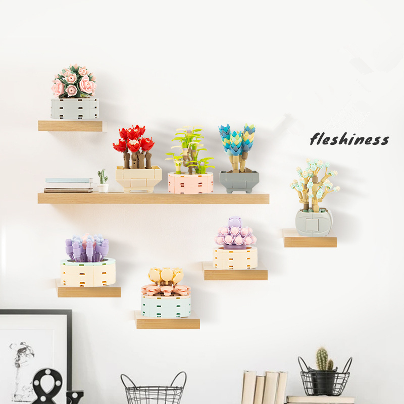DIY MOC Potted Plants Succulen - Bonsai Garden Lego Set review and price