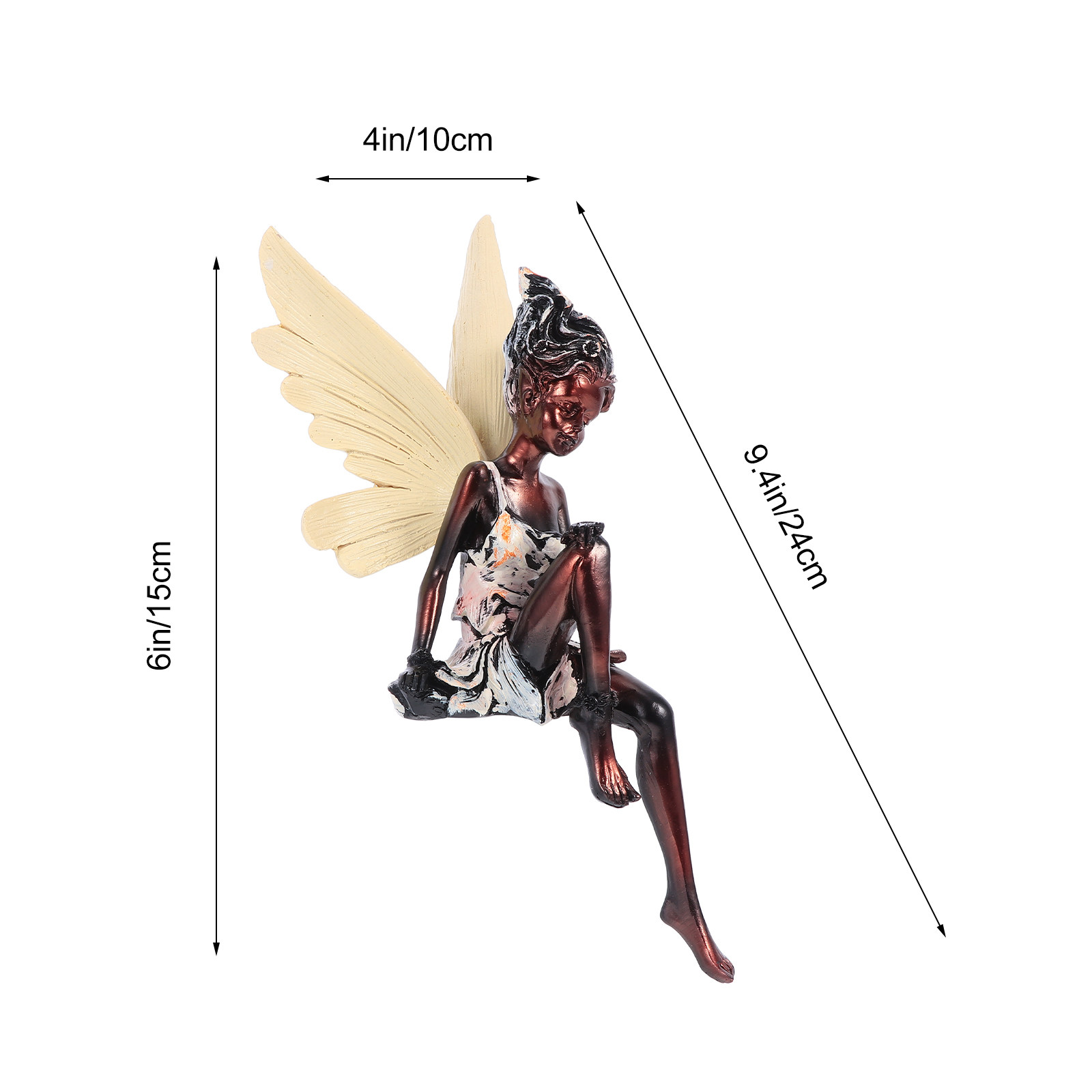 Creative Resin Fairy Statue fo - Bonsai Garden Desk review and price