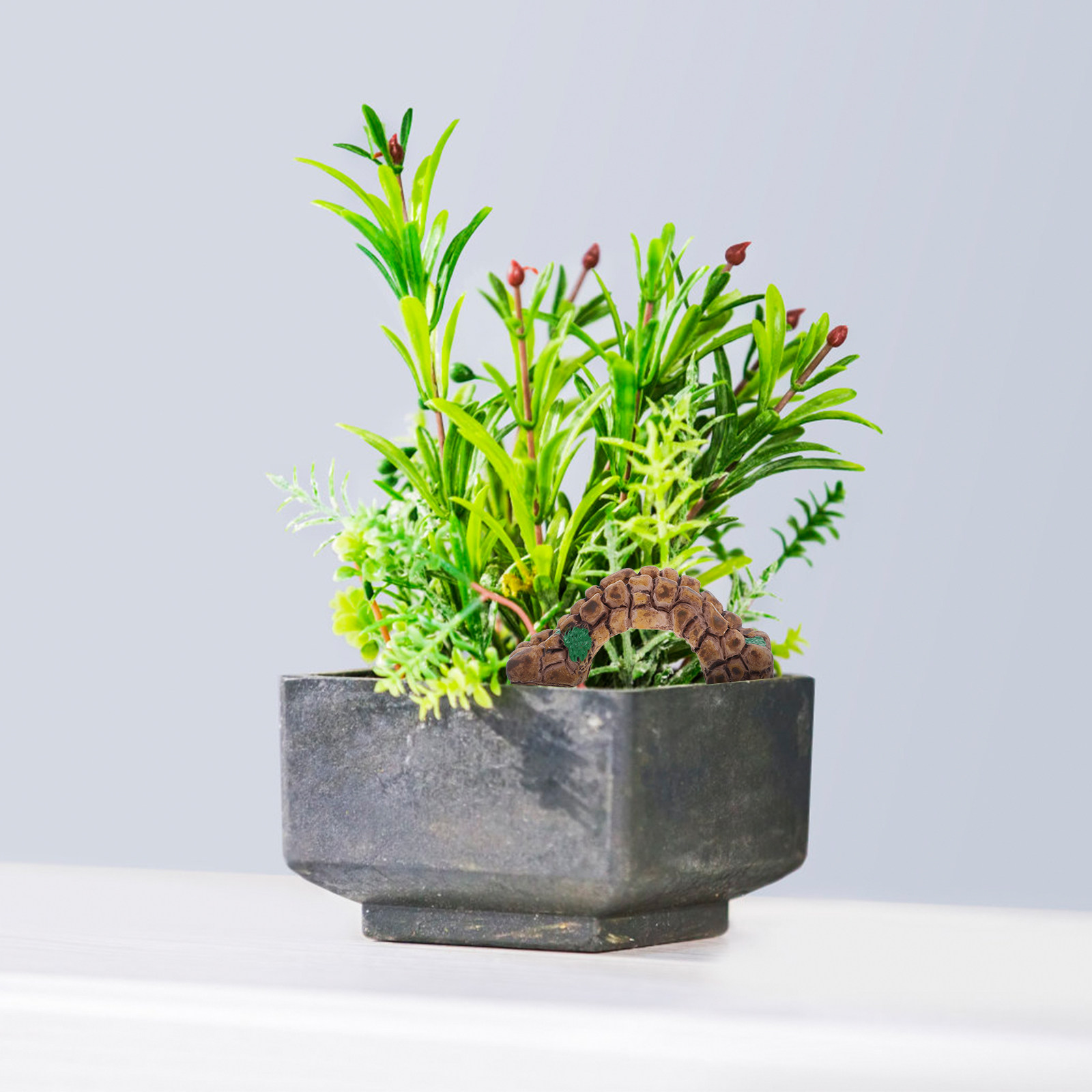 6Pcs Vintage Micro Landscape R - Bonsai Garden Desk review and price