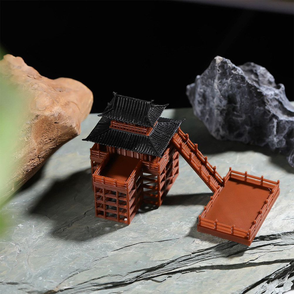 Realistic Mini Chinese Stilted - Bonsai Garden Ornaments review and price