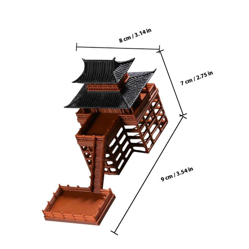 Realistic Mini Chinese Stilted - Bonsai Garden Ornaments review and price