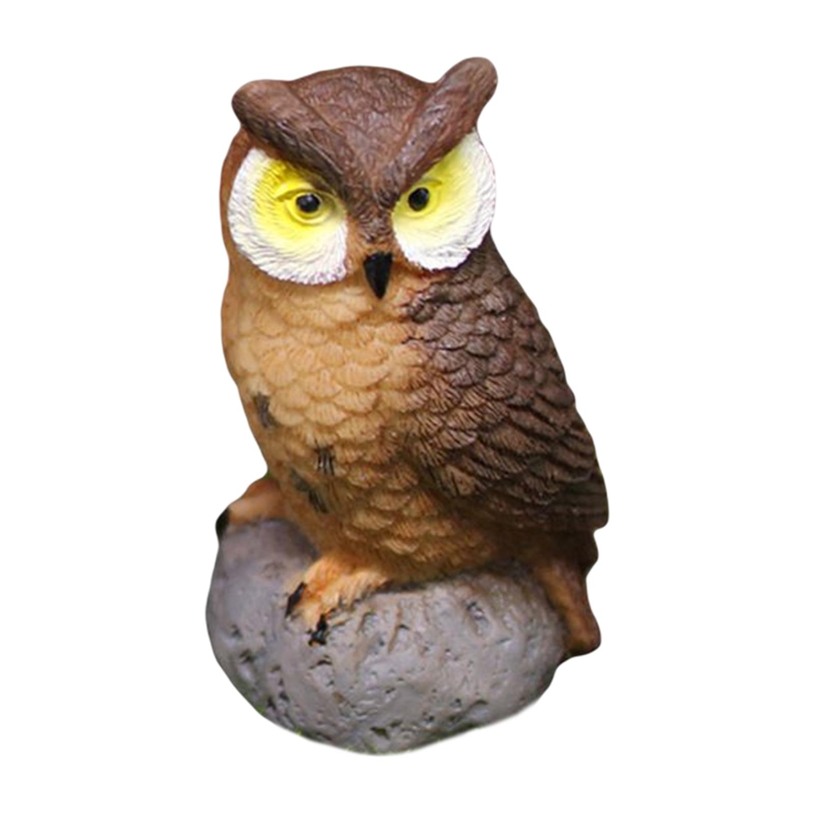 Mini Owl Figurine Resin Garden - Mini Bonsai Zen Garden review and price