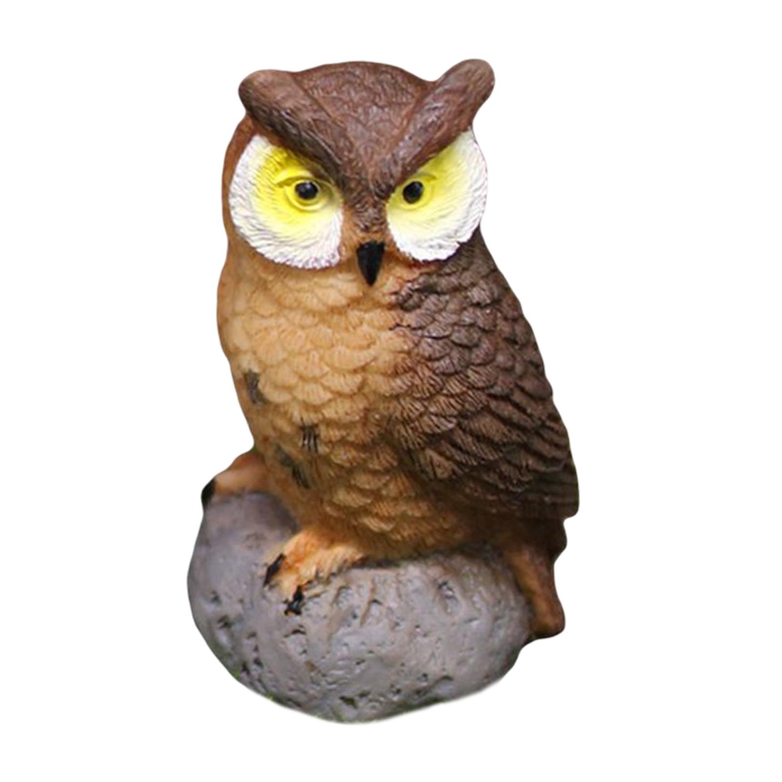 Mini Owl Figurine Resin Garden - Mini Bonsai Zen Garden review and price