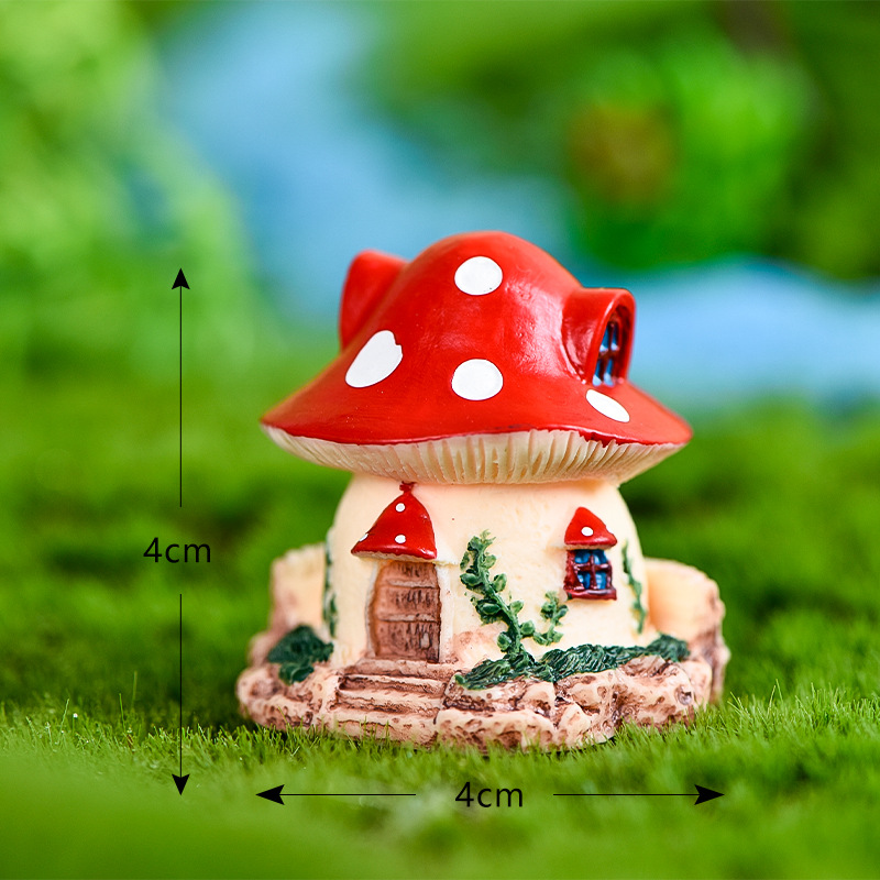Colorful Garden Mushroom House - Bonsai Garden World review and price