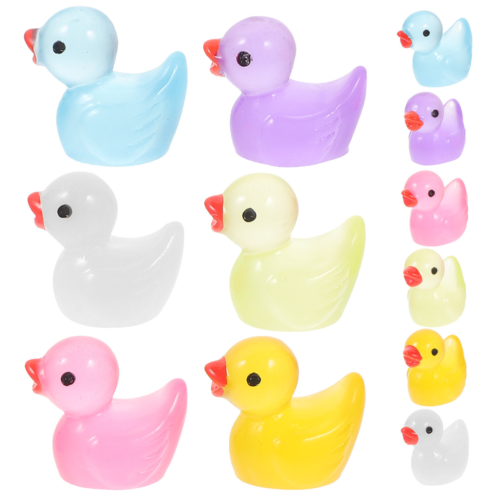60Pcs Night Glow Mini Duck Res - Bonsai Garden World review and price