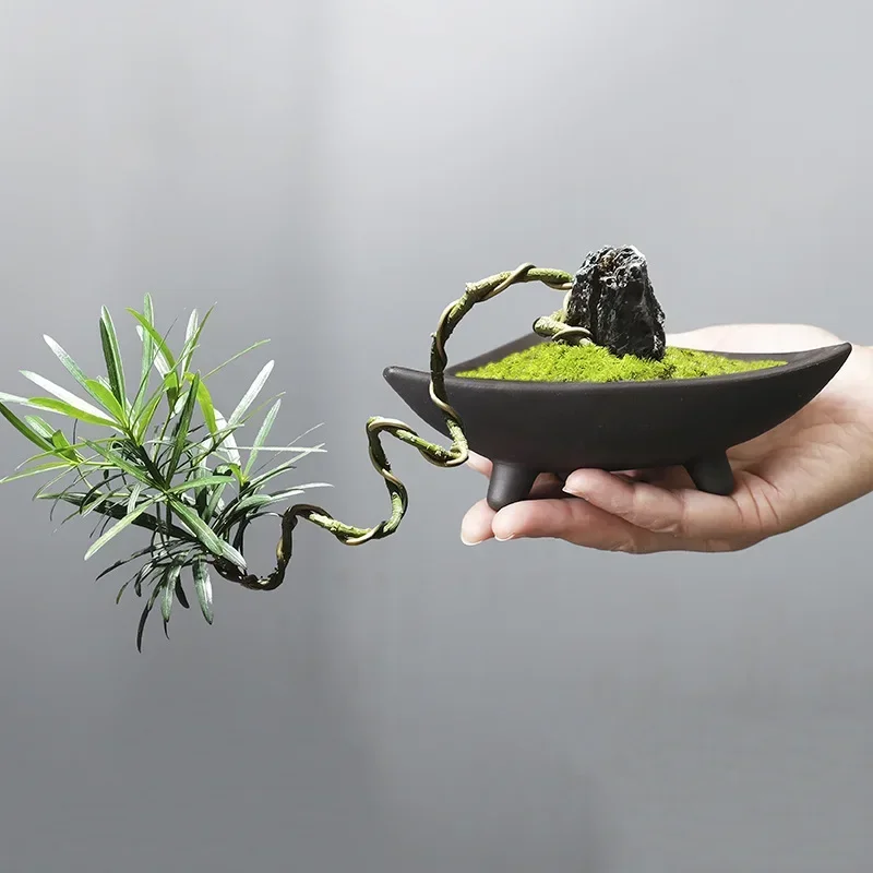 Personalized Ceramic Flower Po - Mini Bonsai Zen Garden review and price