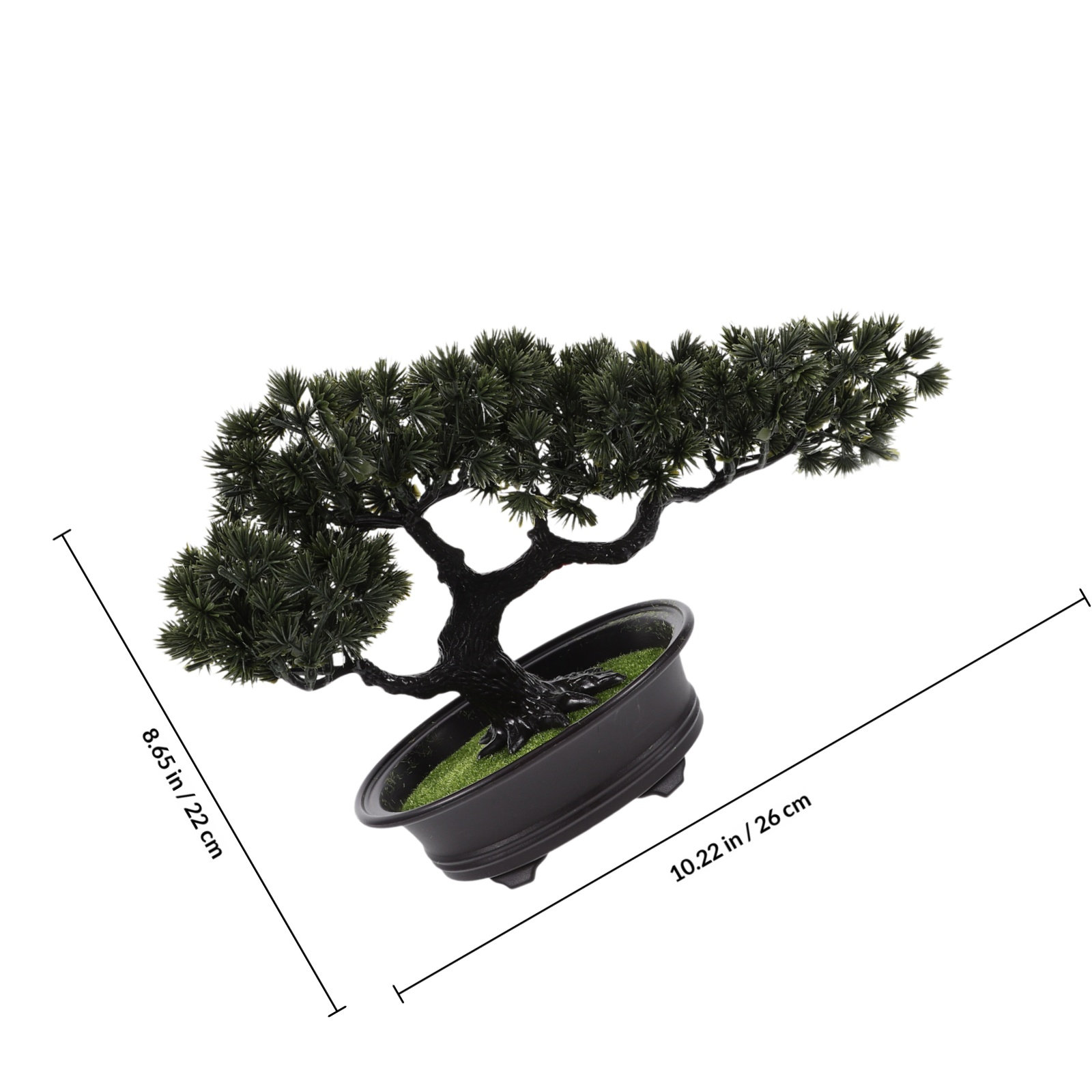 Artificial Pine Bonsai Tree Li - Mini Bonsai Zen Garden review and price