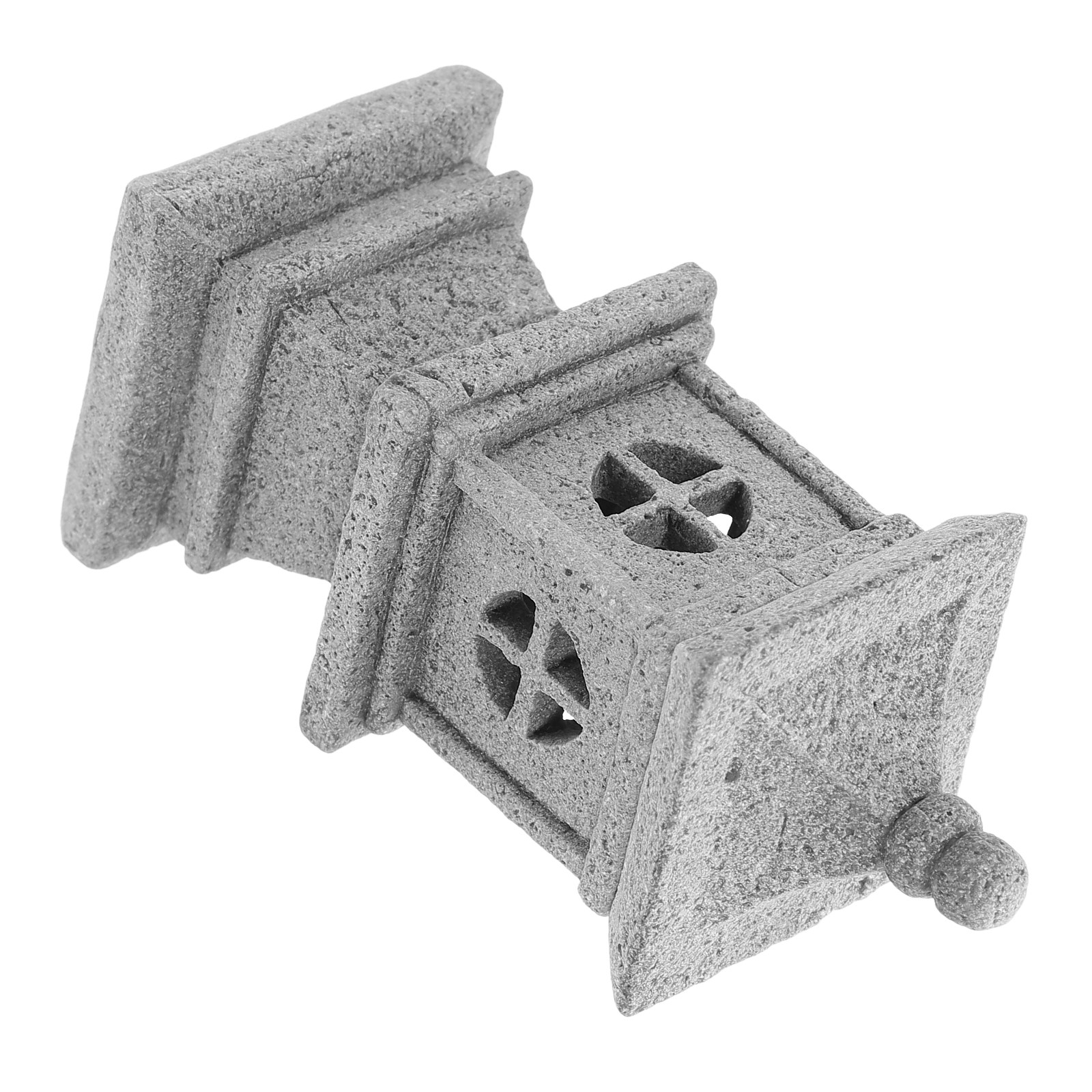 Mini Stone Lantern Pavilion Hi - Mini Bonsai Zen Garden review and price