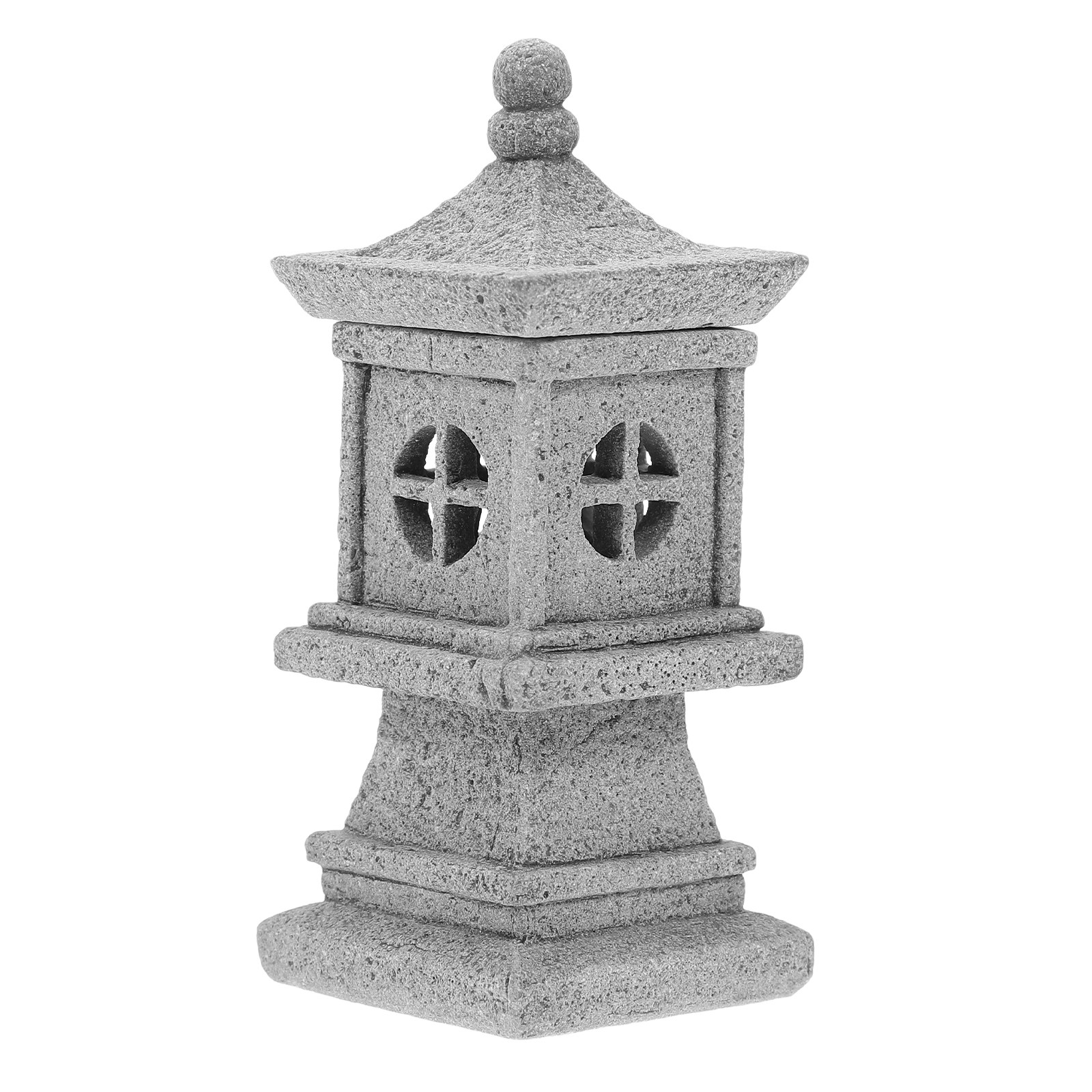 Mini Stone Lantern Pavilion Hi - Mini Bonsai Zen Garden review and price