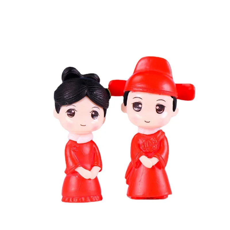 2pcs Chinese Costume Bride and - Bonsai Garden World review and price