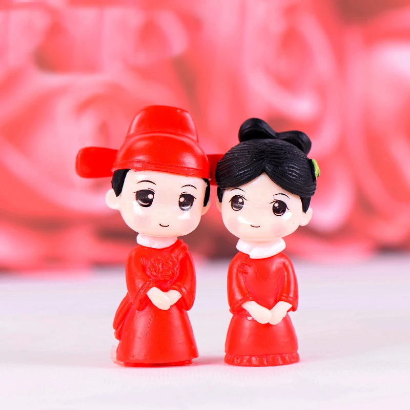 2pcs Chinese Costume Bride and - Bonsai Garden World review and price