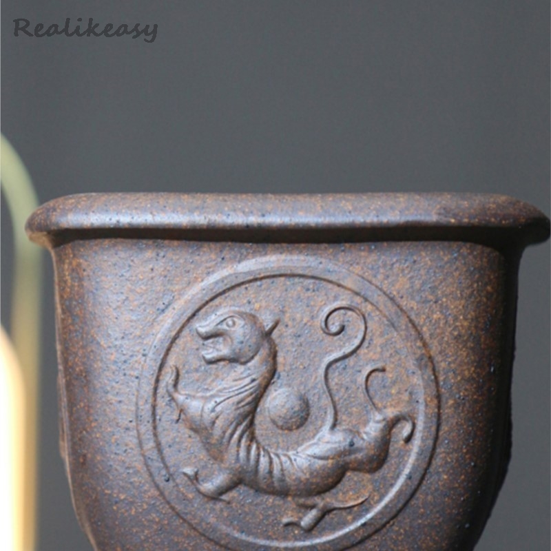 Purple Sand Flower Pot Hexagon - Mini Bonsai Zen Garden review and price
